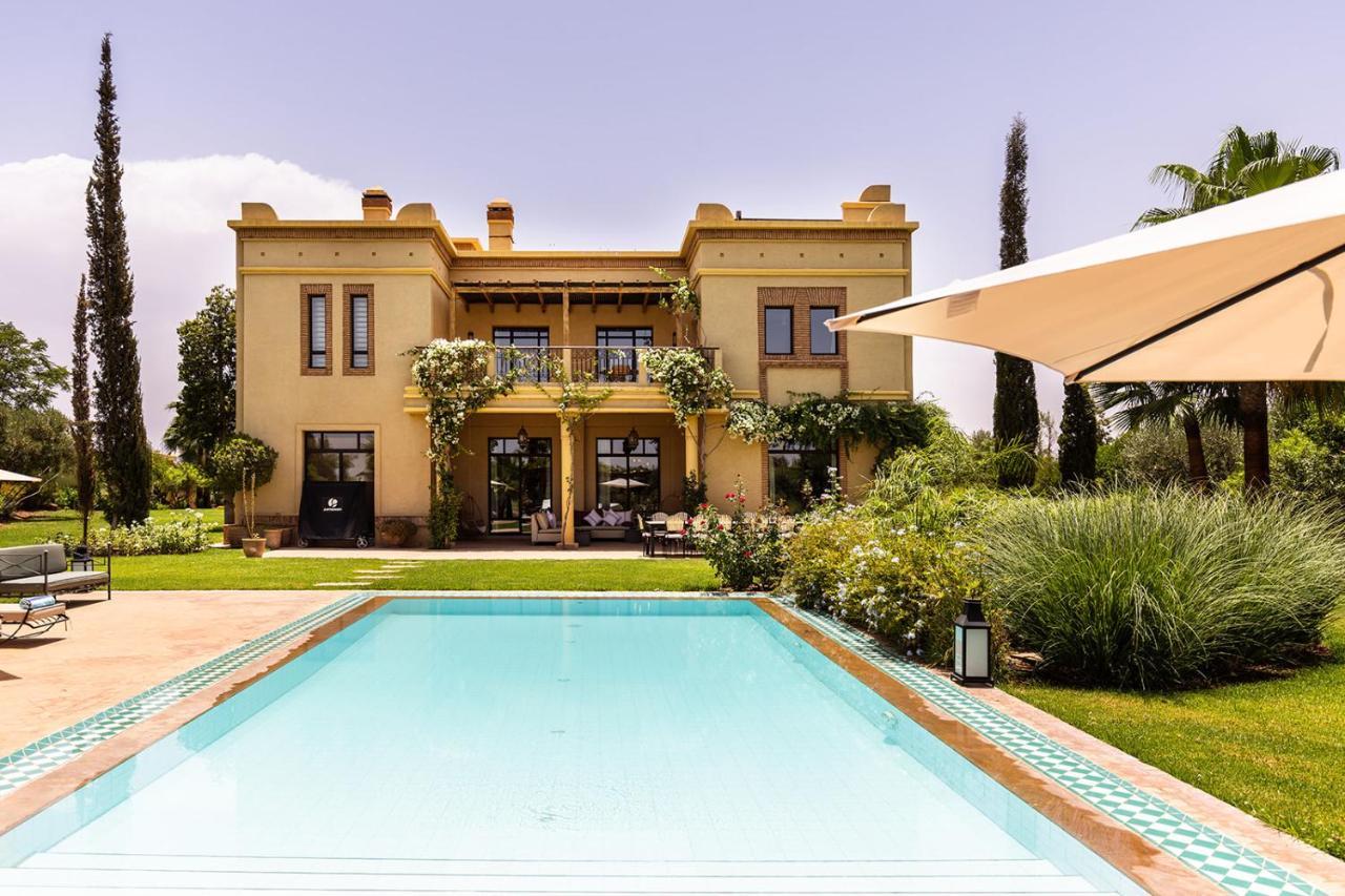 Villa De Luxe Avec Piscine Privee Et Golf Marrakesch Exterior foto