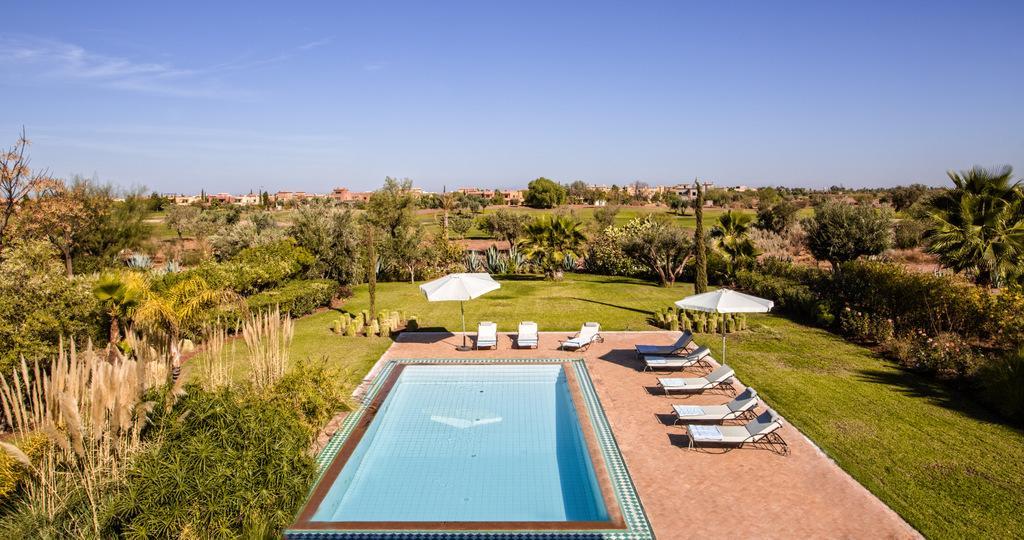 Villa De Luxe Avec Piscine Privee Et Golf Marrakesch Exterior foto