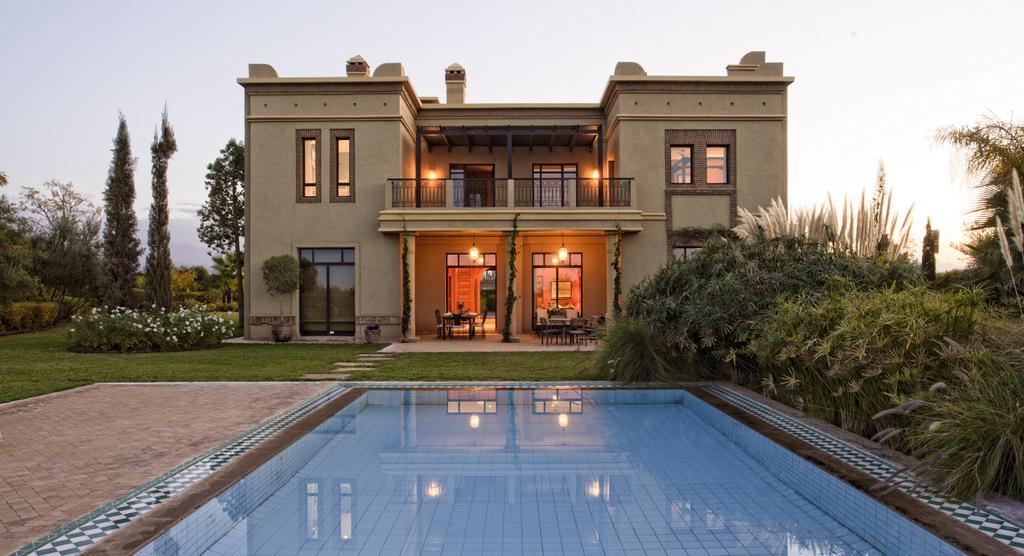 Villa De Luxe Avec Piscine Privee Et Golf Marrakesch Exterior foto